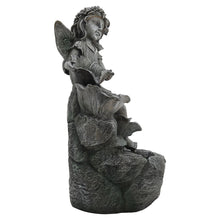 Load image into Gallery viewer, Outdoor Creative Angel Statue Water Fountain Decor Solar Powered