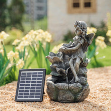 Load image into Gallery viewer, Outdoor Creative Angel Statue Water Fountain Decor Solar Powered