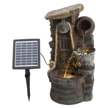 Load image into Gallery viewer, Outdoor Creative Statue Water Fountain Decor Solar Powered