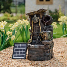 Load image into Gallery viewer, Outdoor Creative Statue Water Fountain Decor Solar Powered