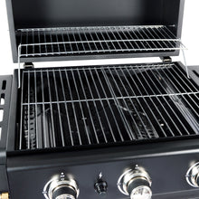 Load image into Gallery viewer, 3-Burner Outdoor BBQ Propane Gas Grill with Wheels, AI0966