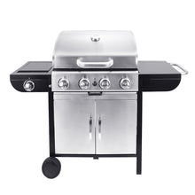 Load image into Gallery viewer, 5-Burner Outdoor Gas Burner with Side Burner Gas Gill, AI0968