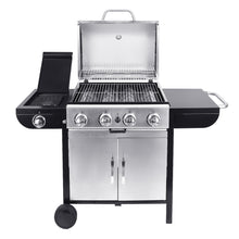 Load image into Gallery viewer, 5-Burner Outdoor Gas Burner with Side Burner Gas Gill, AI0968