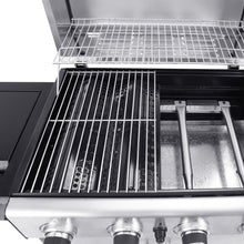Load image into Gallery viewer, 5-Burner Outdoor Gas Burner with Side Burner Gas Gill, AI0968