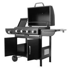 Load image into Gallery viewer, 5-Burner Outdoor Gas Burner with Side Burner Gas Gill, AI0969