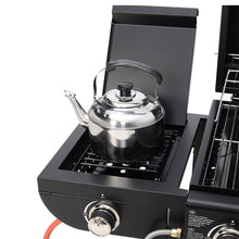 Load image into Gallery viewer, 5-Burner Outdoor Gas Burner with Side Burner Gas Gill, AI0969
