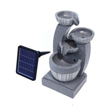 Load image into Gallery viewer, Water Fountain Rockery Decoration Solar Powered Outdoor