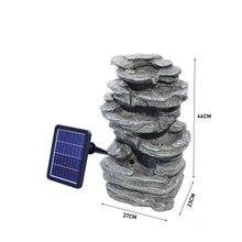 Load image into Gallery viewer, Garden Water Feature Outdoor LED Waterfall Fountain Rockery Decor, AI0988
