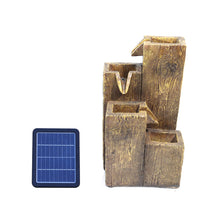 Load image into Gallery viewer, Freestanding Garden Falls Fountain Rockery Decor Solar Powered