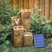 Load image into Gallery viewer, Freestanding Garden Falls Fountain Rockery Decor Solar Powered