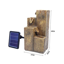 Load image into Gallery viewer, Freestanding Garden Falls Fountain Rockery Decor Solar Powered