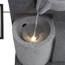 Load image into Gallery viewer, Outdoor Water Fountain Rockery Decor Solar Powered, AI0991