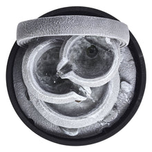 Load image into Gallery viewer, Livingandhome Garden Fountain Resin Water Feature with LED Light, AI1061