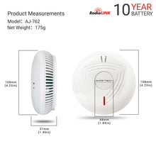 Load image into Gallery viewer, Safe Tech Wireless Radiolink Interlinked Smoke Alarm - White