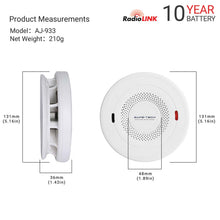 Load image into Gallery viewer, Safe Tech 2 in 1 Smoke and Carbon Monoxide Alarm - White