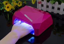 Load image into Gallery viewer, Diamond shaped UV LED Nail Lamp Uv LED gel nail polish art tool
