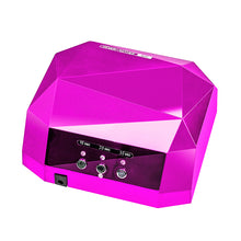 Load image into Gallery viewer, Diamond shaped UV LED Nail Lamp Uv LED gel nail polish art tool