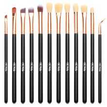 Load image into Gallery viewer, 12pcs Eye Brushes Set Makeup Brush Kit with pouch