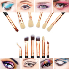 Load image into Gallery viewer, 12pcs Eye Brushes Set Makeup Brush Kit with pouch