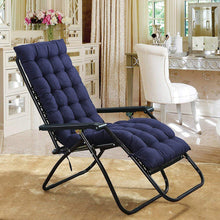 Load image into Gallery viewer, Sun Lounger Cushion Seat Pad Indoor/Outdoor for Garden Patio Chair Replacement