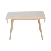 Load image into Gallery viewer, Sequin Table Runner Glittering Silver with Tassels for Holiday Decoration, CD0158