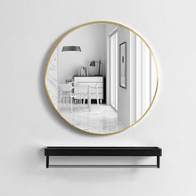 Load image into Gallery viewer, Modern Slim Frame Round Mirror