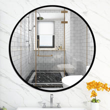 Load image into Gallery viewer, Modern Slim Frame Round Mirror