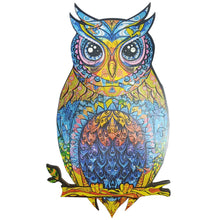 Load image into Gallery viewer, Puzzle Blocks Irregular Shape Puzzle High Difficulty Animal Head Puzzle Adult Children Puzzle Board Gift