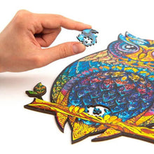 Load image into Gallery viewer, Puzzle Blocks Irregular Shape Puzzle High Difficulty Animal Head Puzzle Adult Children Puzzle Board Gift
