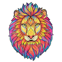 Load image into Gallery viewer, Puzzle Blocks Irregular Shape Puzzle High Difficulty Animal Head Puzzle Adult Children Puzzle Board Gift
