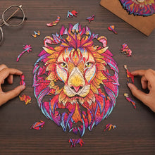 Load image into Gallery viewer, Puzzle Blocks Irregular Shape Puzzle High Difficulty Animal Head Puzzle Adult Children Puzzle Board Gift