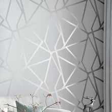 Load image into Gallery viewer, Geometric Striped Non-woven Wallpaper Roll