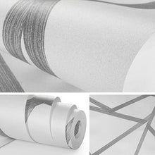 Load image into Gallery viewer, Geometric Striped Non-woven Wallpaper Roll