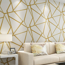 Load image into Gallery viewer, Geometric Striped Non-woven Wallpaper Roll