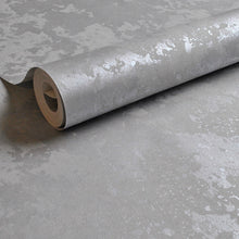 Load image into Gallery viewer, Metallic Grey Shimmer Wallpaper Roll