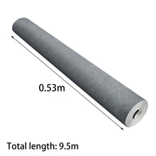 Load image into Gallery viewer, Plain Light Grey Linen Cloth Effect Textured Vinyl Wallpaper