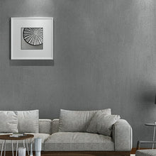 Load image into Gallery viewer, Plain Light Grey Linen Cloth Effect Textured Vinyl Wallpaper