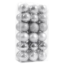 Load image into Gallery viewer, Livingandhome 36 Pieces Xmas Ball Ornament Christmas Tree Deluxe Bauble Set, CD0337