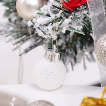 Load image into Gallery viewer, Livingandhome 30 Pieces Shatterproof Christmas Tree Ornament Set Xmas Bauble and Snowflake Tree Topper, CD0344