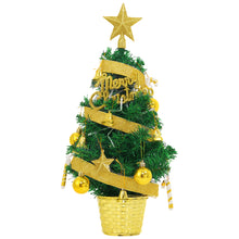 Load image into Gallery viewer, Livingandhome Mini Artificial Pine Tree with Christmas Ornaments Xmas Desktop Decoration, CD0380