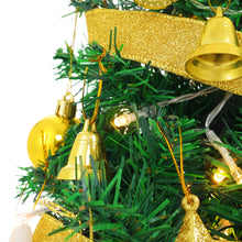 Load image into Gallery viewer, Livingandhome Mini Artificial Pine Tree with Christmas Ornaments Xmas Desktop Decoration, CD0380