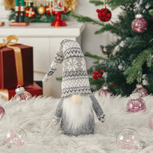 Load image into Gallery viewer, Livingandhome Christmas Santa Gnome Plush Doll Ornament Elf Decor, CD0506