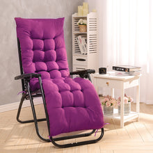 Load image into Gallery viewer, Sun Lounger Cushion Pad Garden In/Outdoor Recliner Chair Seat Pads