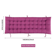 Load image into Gallery viewer, Sun Lounger Cushion Pad Garden In/Outdoor Recliner Chair Seat Pads