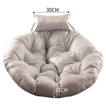 Load image into Gallery viewer, Creative Thicken Hanging Basket Chair Cushion Egg Chair Cushion Hammock Mats with Pillow