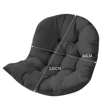 Load image into Gallery viewer, Thick Indoor Outdoor Hanging Egg Swing Chair Cushion