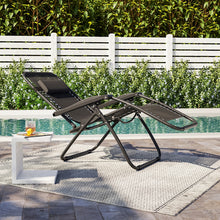 Load image into Gallery viewer, Garden Reclining Folding Sun Lounger Chair
