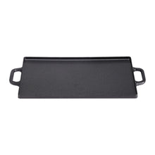 Load image into Gallery viewer, Non Stick Reversible Cast Iron Grill/Griddle Pan Plate BBQ Hob
