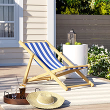 Load image into Gallery viewer, Garden Beach Seaside Sun Lounger Folding Chair