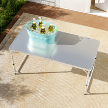 Load image into Gallery viewer, Outdoor Foldable Table Garden Picnic Desk Serving Tray